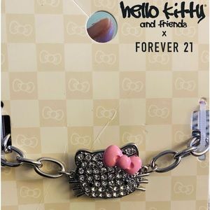 Forever 21 x Hello Kitty rhinestone bracelet